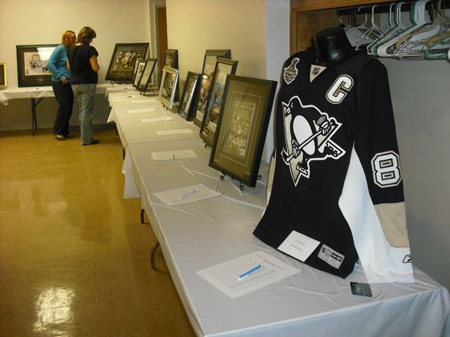 A hockey jersey with the number 8 on it