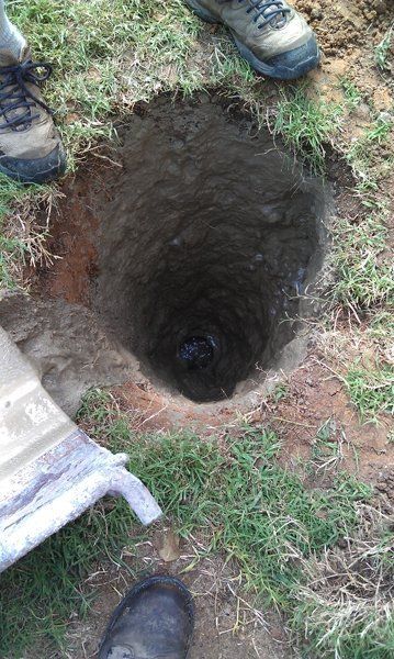 Man Digging — Hampton Roads, VA — Tidewater Tank