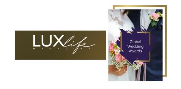 asrphoto best wedding photography business in hampshire award 2024 by lux life global wedding awards.