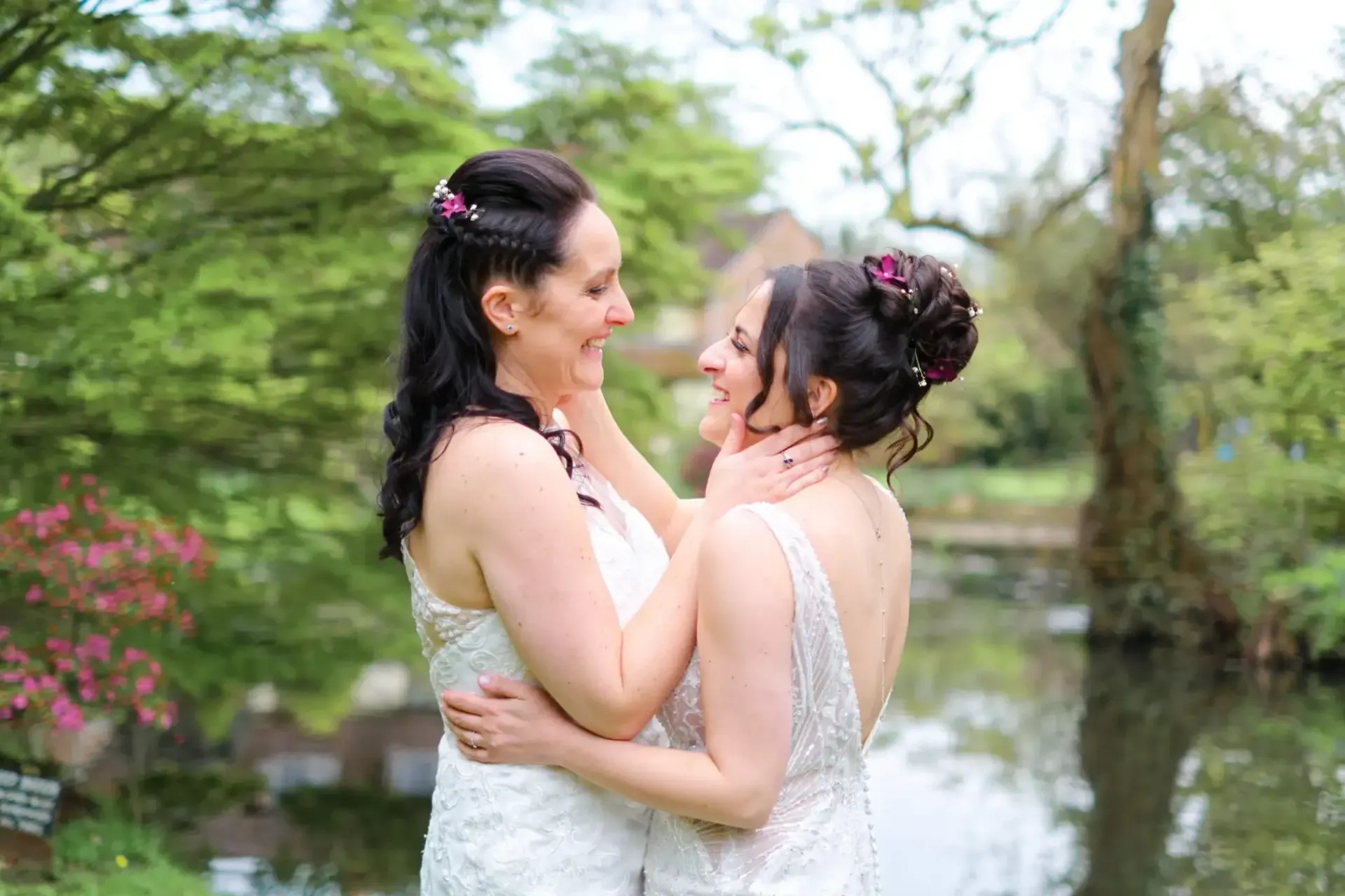 Gay wedding photography in Hampshire UK