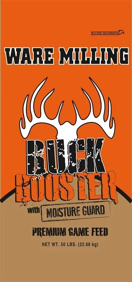 A bag of ware milling buck booster premium game feed