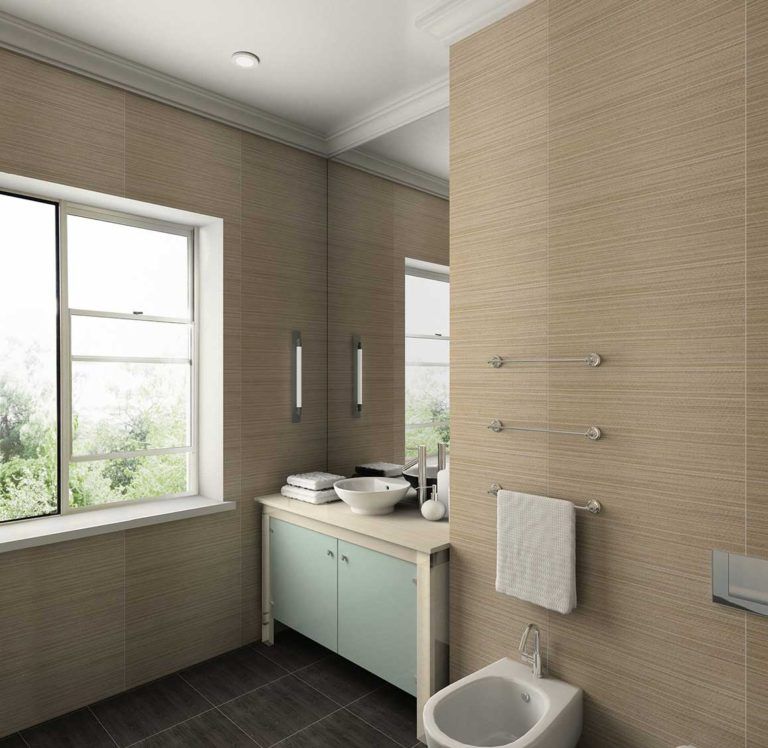 Bathroom With Sliding Window — Glass & Aluminium Windows & Doors In Yeppoon, QLD