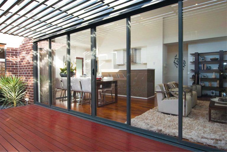 Glass Sliding Doors — Glass & Aluminium Windows & Doors In Yeppoon, QLD