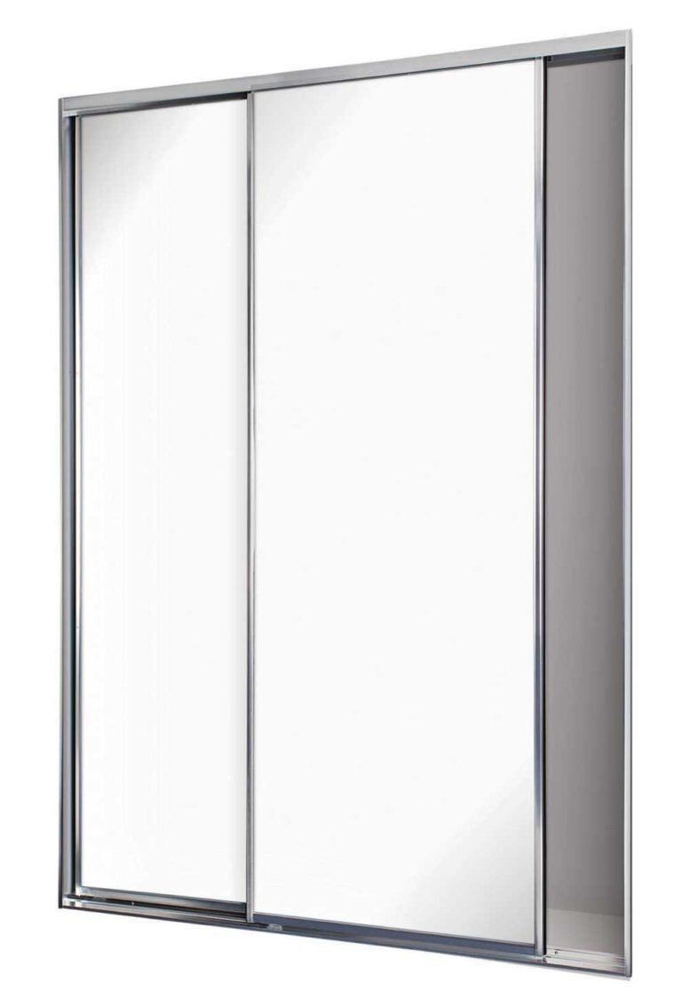 White Wardrobe Door— Glass & Aluminium Windows & Doors In Yeppoon, QLD