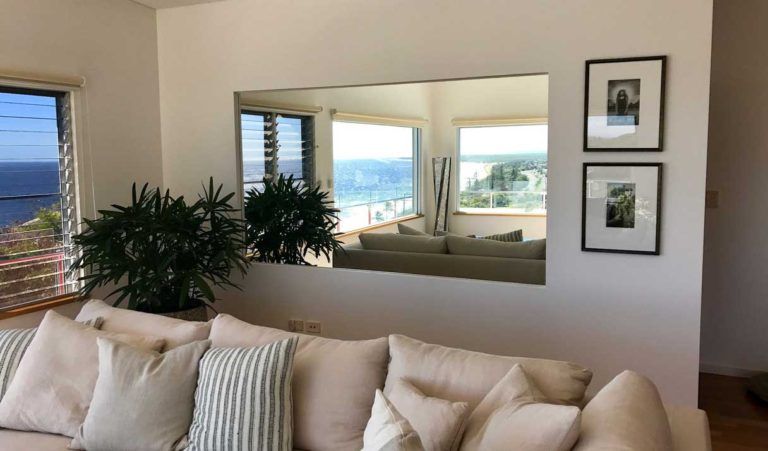 Mirror in Living Room — Glass & Aluminium Windows & Doors In Yeppoon, QLD
