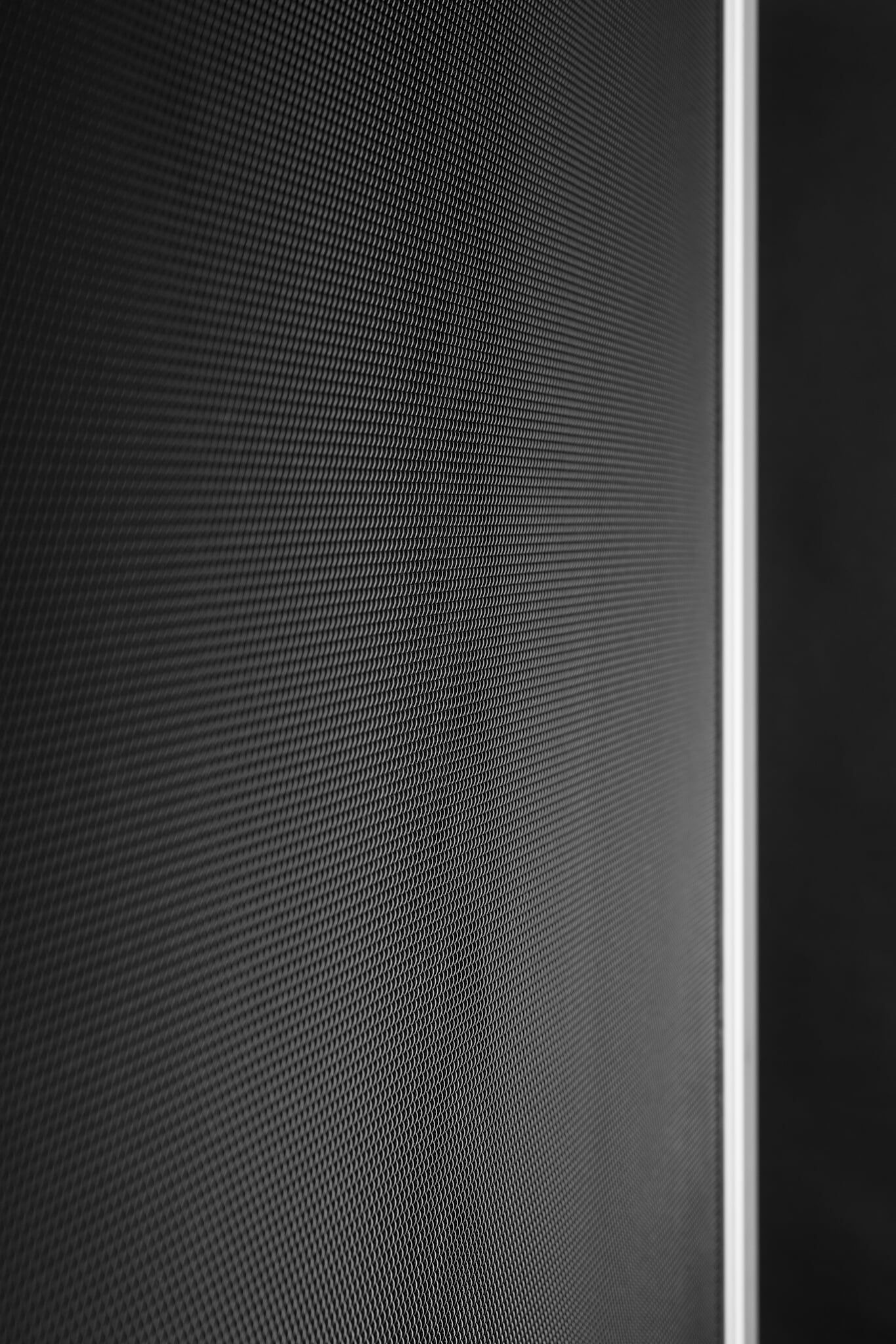 Black Amplimesh Security Screen — Glass & Aluminium Windows & Doors In Yeppoon, QLD