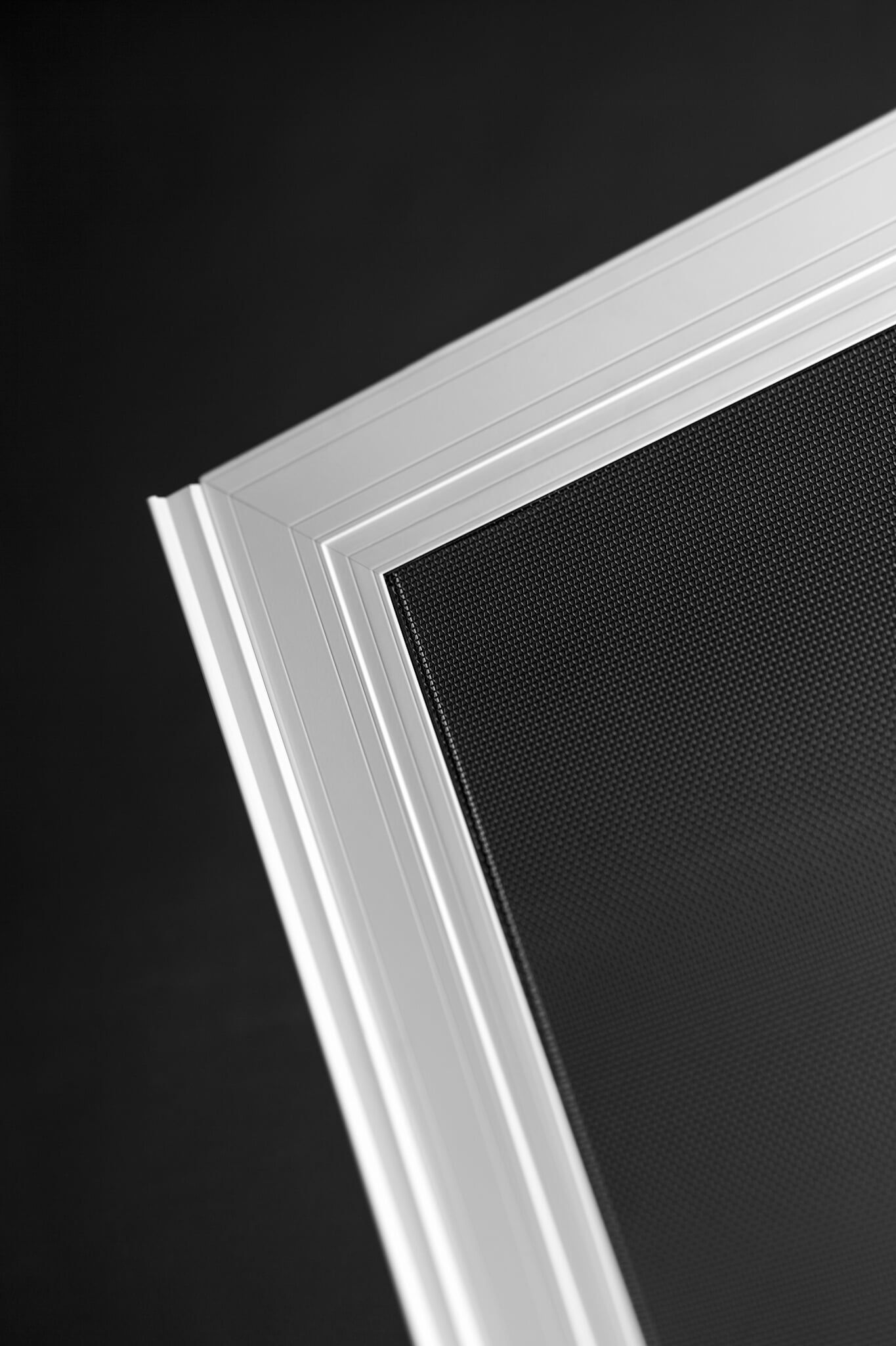 White Security Screen — Glass & Aluminium Windows & Doors In Yeppoon, QLD