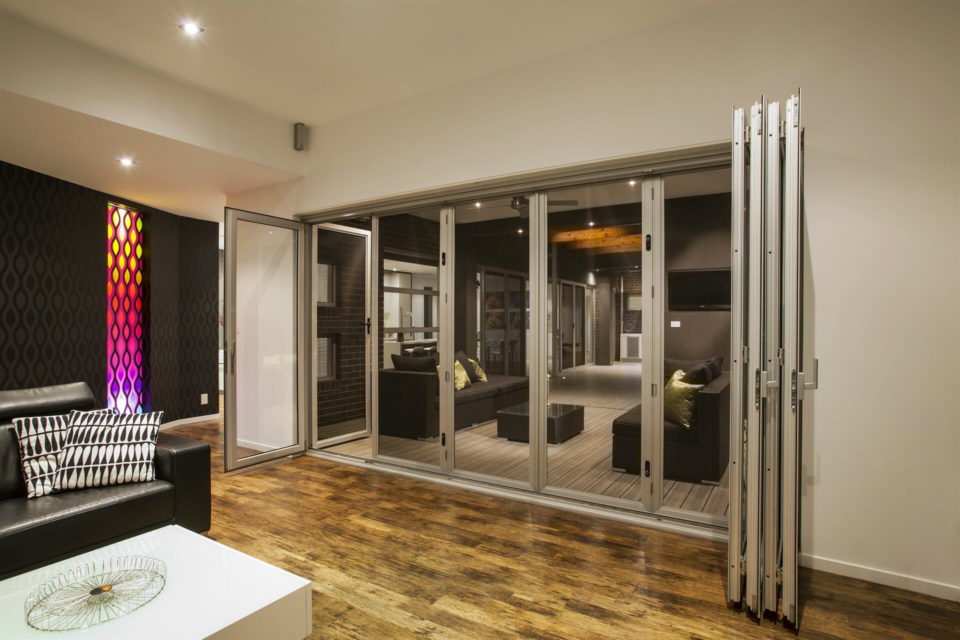 Sliding French Doors — Glass & Aluminium Windows & Doors In Yeppoon, QLD