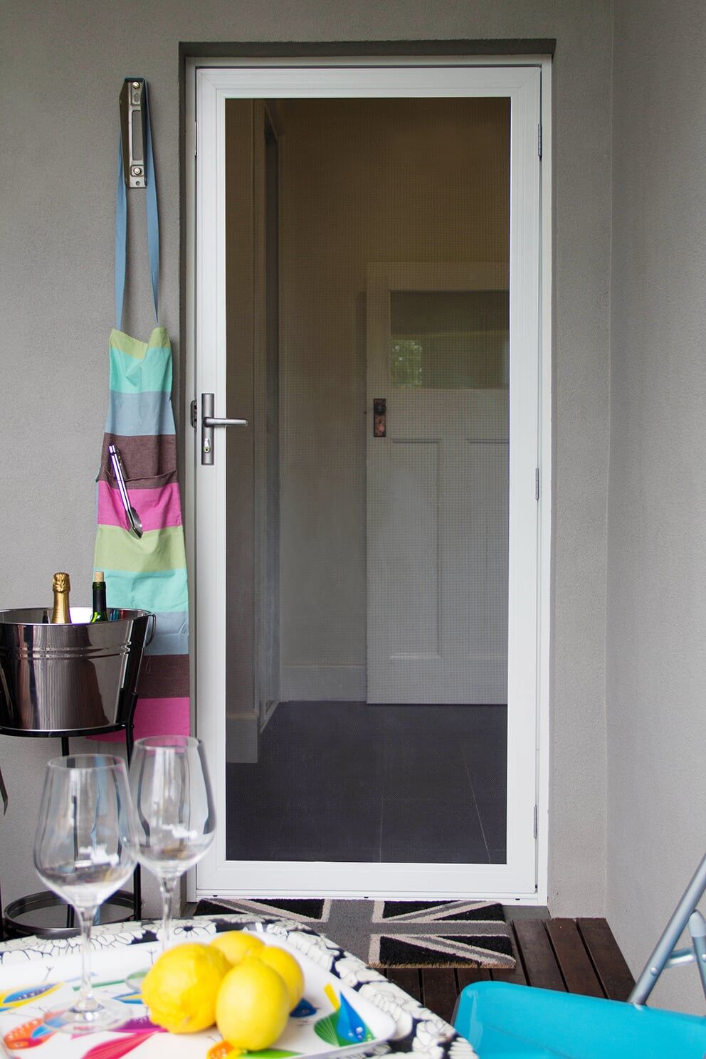 Closed Flyscreen — Glass & Aluminium Windows & Doors In Yeppoon, QLD