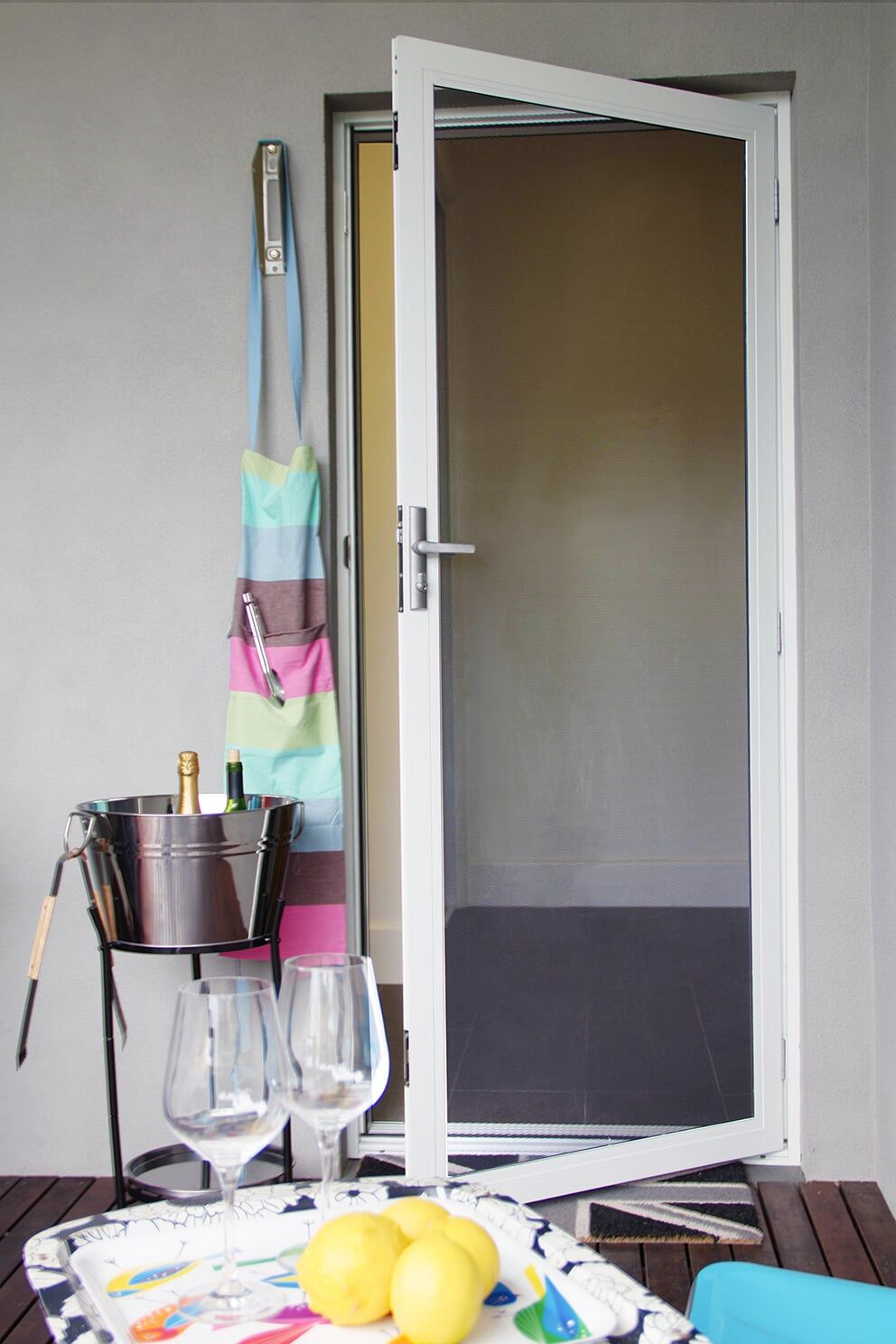 Room Door Open — Glass & Aluminium Windows & Doors In Yeppoon, QLD