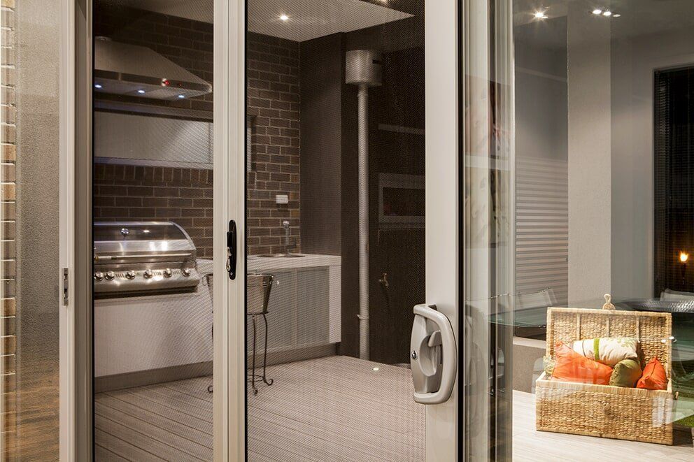 Modern Screen Door — Glass & Aluminium Windows & Doors In Yeppoon, QLD