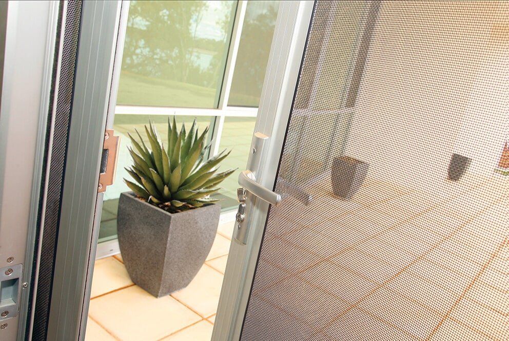 Open Glass Door — Glass & Aluminium Windows & Doors In Yeppoon, QLD