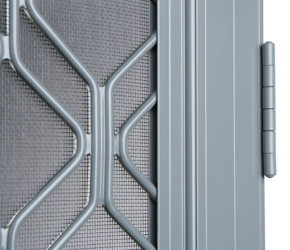 Amplimesh Front Door  — Glass & Aluminium Windows & Doors In Yeppoon, QLD