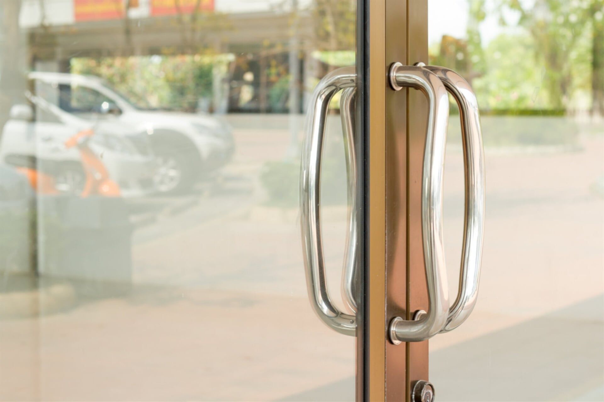 Aluminum Glass Door Frames — Glass & Aluminium Windows & Doors In Yeppoon, QLD