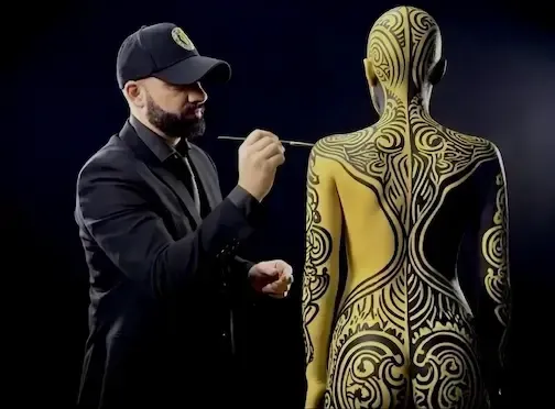 Bodypainting artistico a Milano per eventi e brand - Ivart