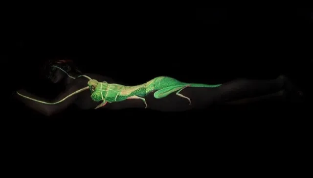 shooting di bodypainting