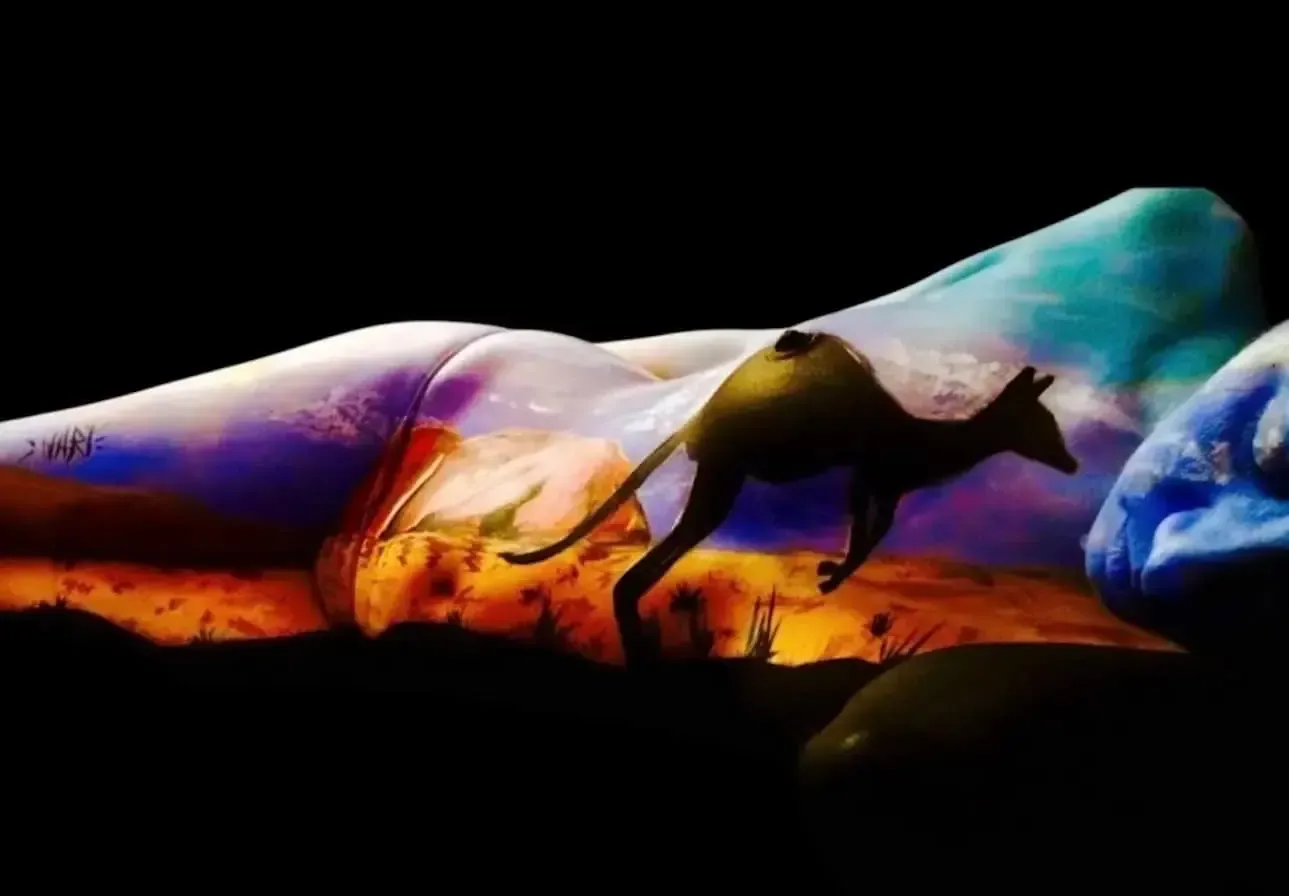 bodypainting a Milano