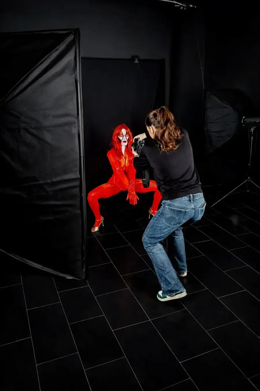 Bodypainting pe shooting fotografici a Milano