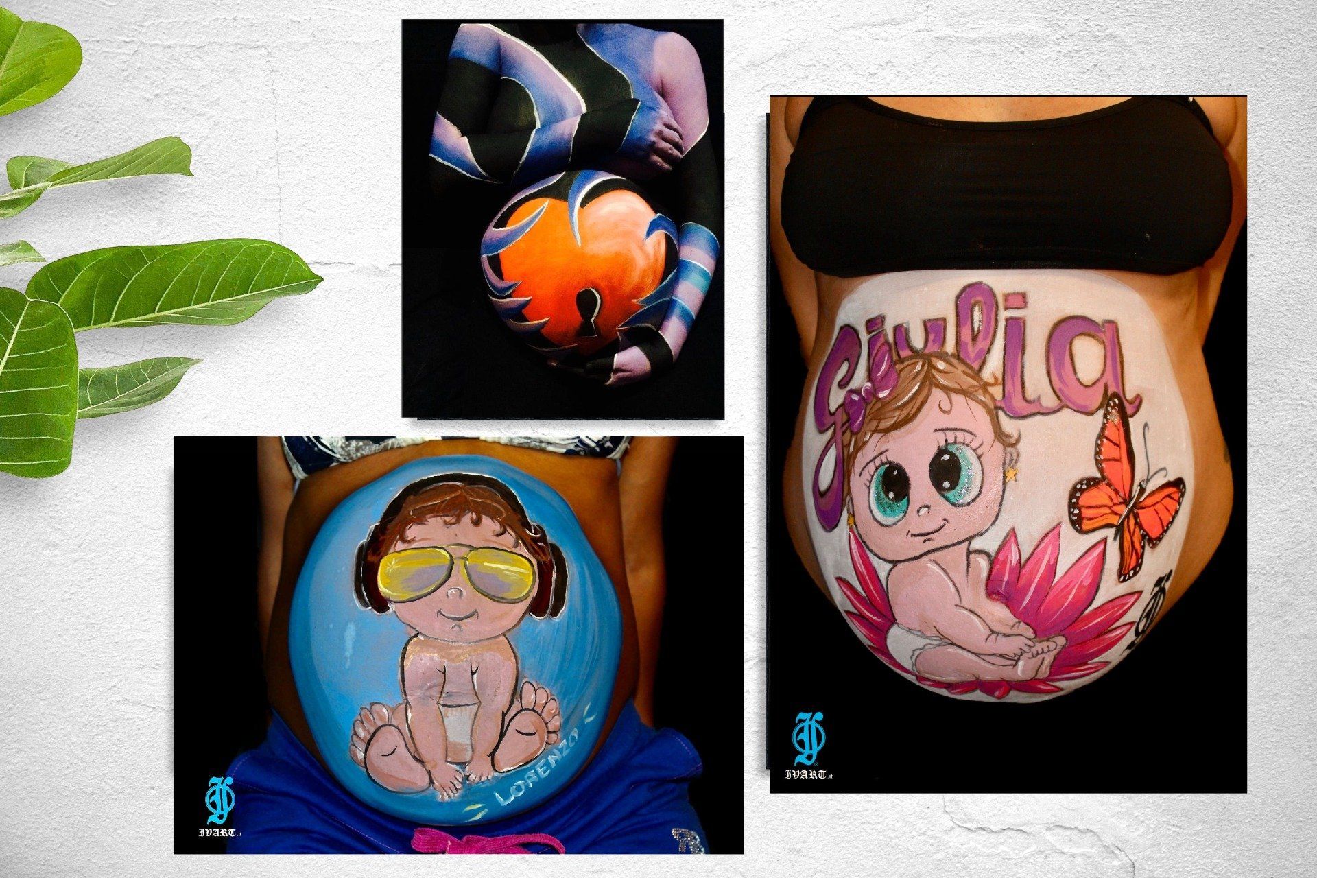 bellypainting Milno
