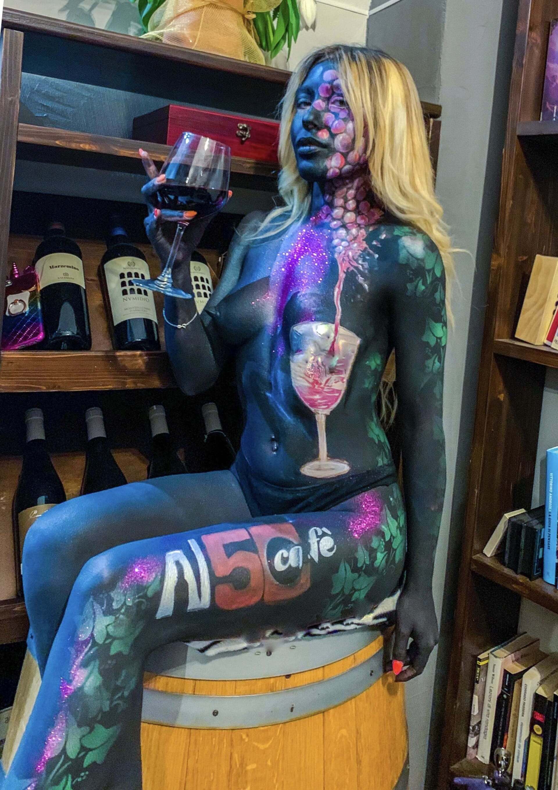 bodypainting per feste aziendali