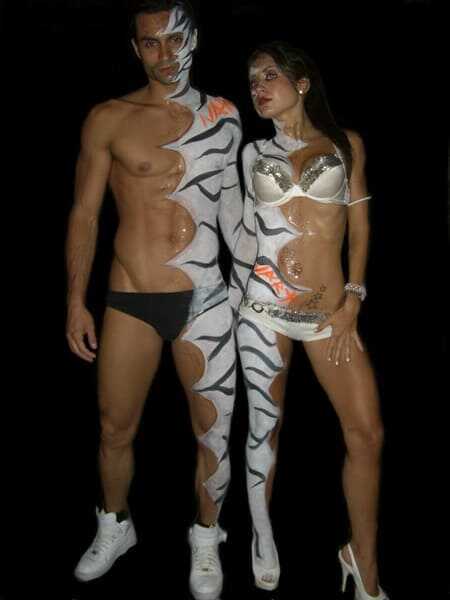 body painting milano