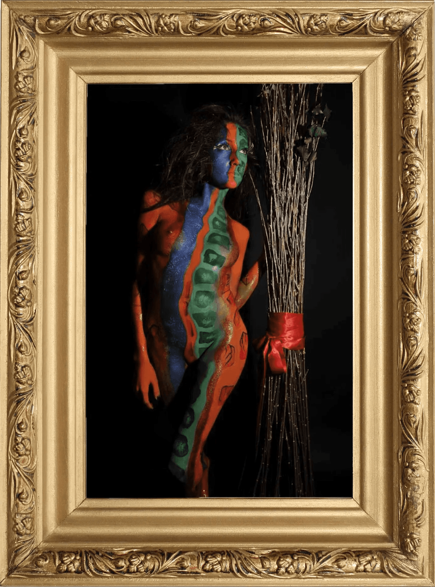 Body painting a Milano