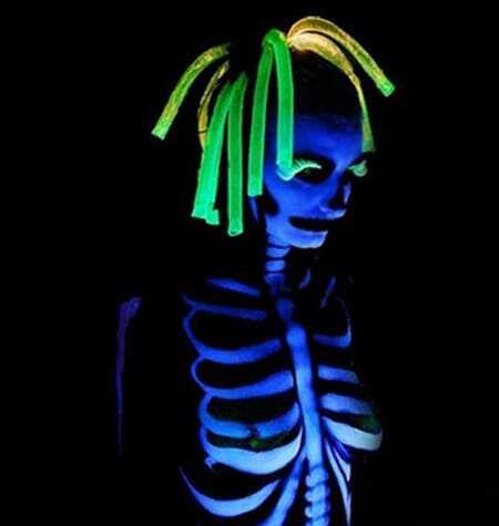 bodypainting fluo