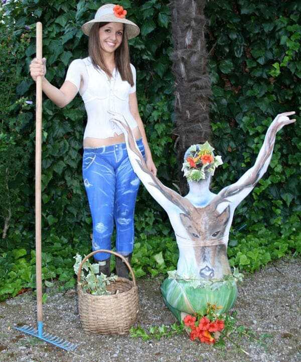 bodypainting animali