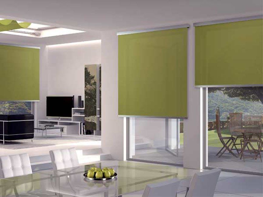 tenda a rullo in cotone