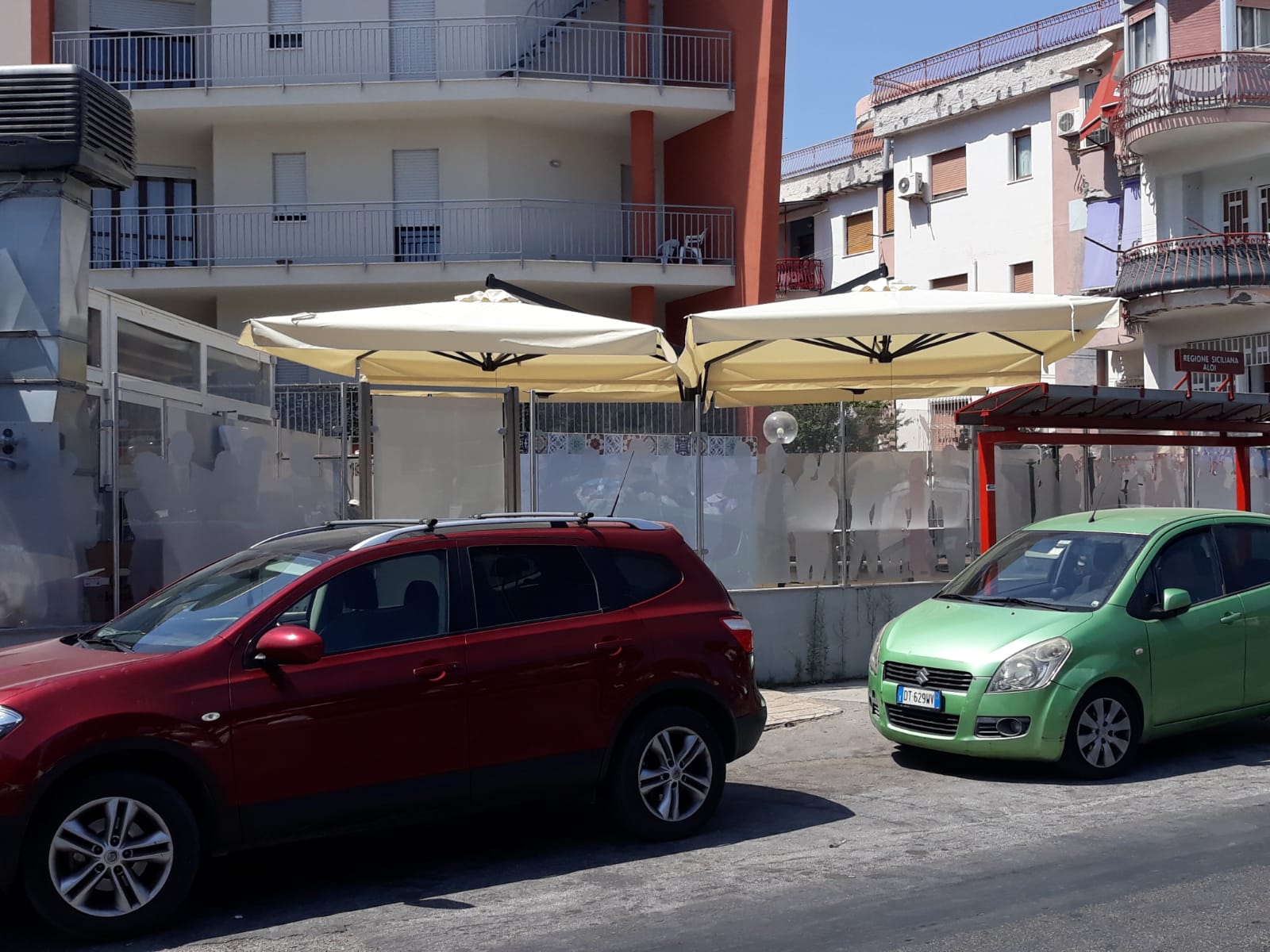 ombrelloni per ristoranti