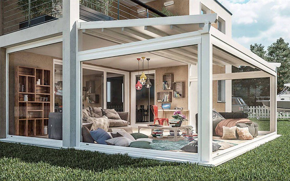 pergotenda retraibile automatizzata