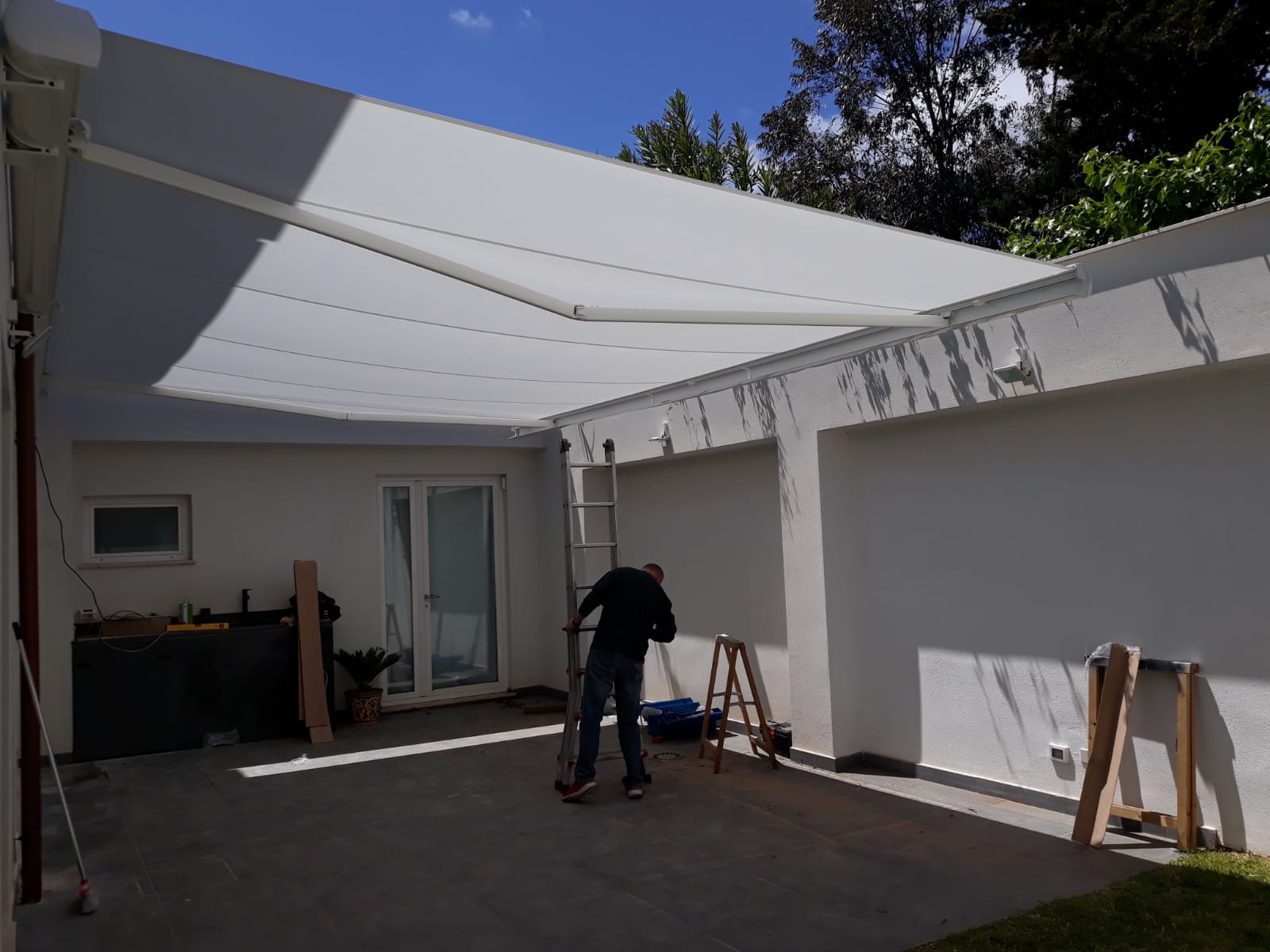 tenda automatica per esterni