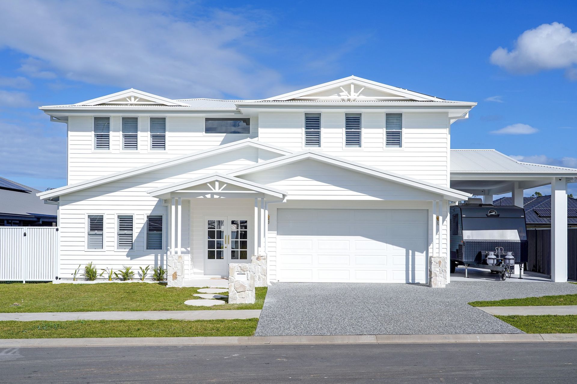 Modern Single Story Brick Home Design — Draftworx Designs In Port Macquarie, NSW