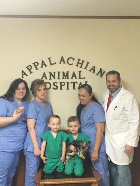 Kid Holding A Pet — Morristown, TN — Appalachian Animal Hospital