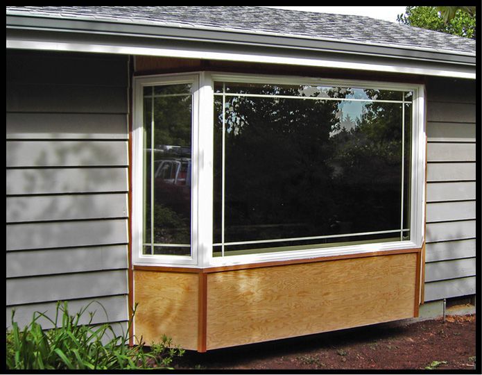 Large Window on the Side of a House — Lane County, OR — Emerald Valley Weatherization