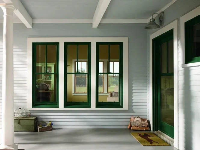 Windows with Green Corners — Lane County, OR — Emerald Valley Weatherization