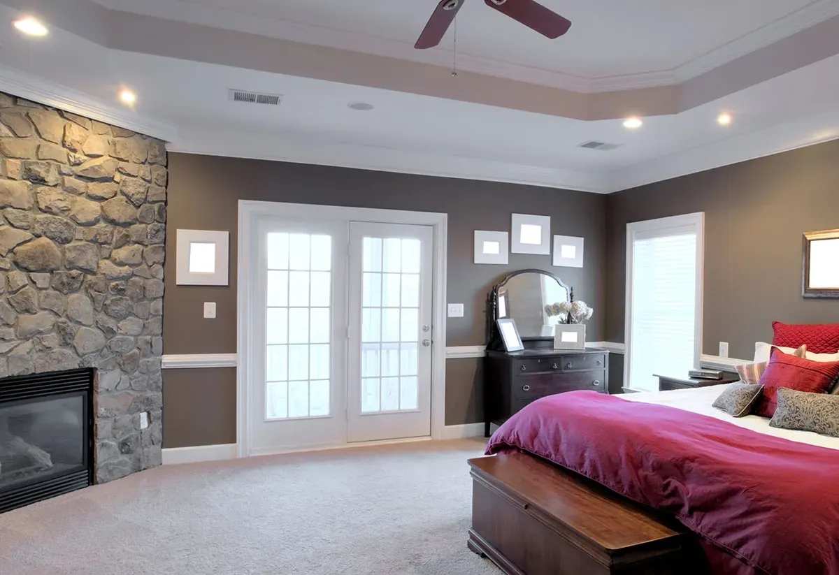 White Door With Vanity on the Side — Lane County, OR — Emerald Valley Weatherization