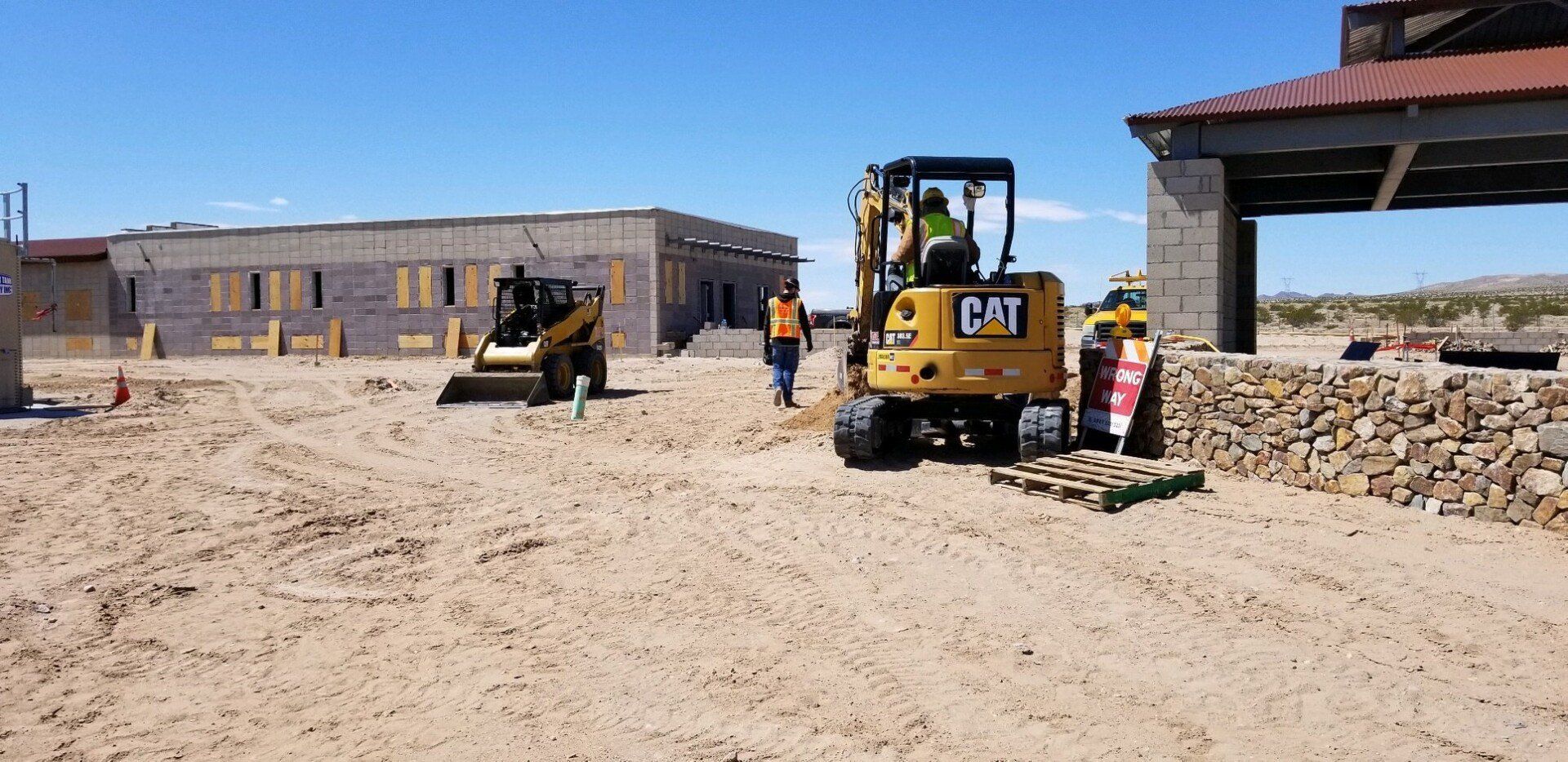 Outside view of Kane Rest Area — Beaumont, CA — M. Brey Electric, Inc