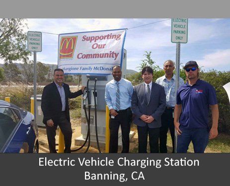 Electriv Vehicle Charging Station — Beaumont, CA — M. Brey Electric, Inc