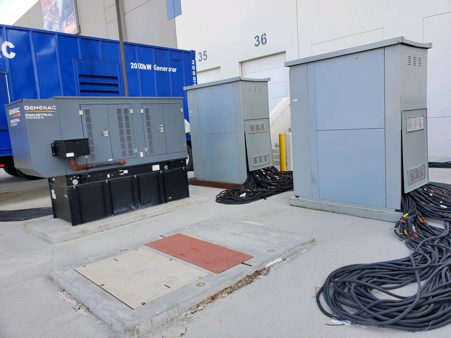 Picture of a temporary stand-by power — Beaumont, CA — M. Brey Electric, Inc