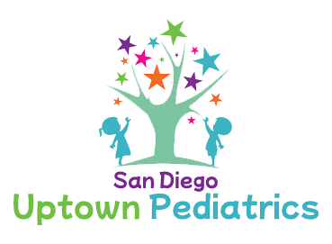 Logo: Turquoise tree with colorful stars, children reaching.