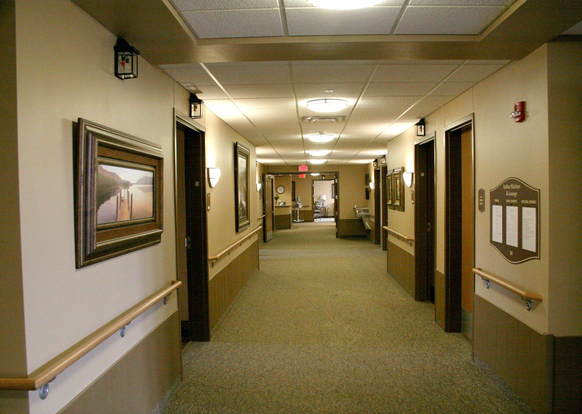 Country Manor hallway