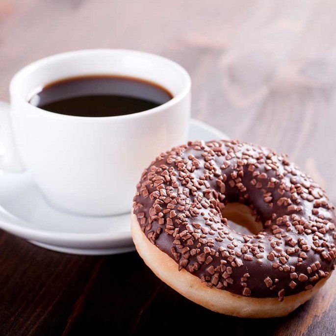 Cobblestone Eatery coffee donut