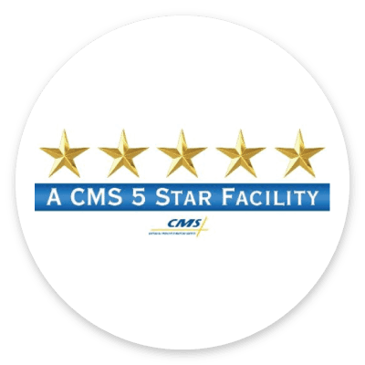 CMS 5 Star Facility logo