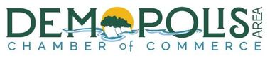 The logo for the demopolis chamber of commerce