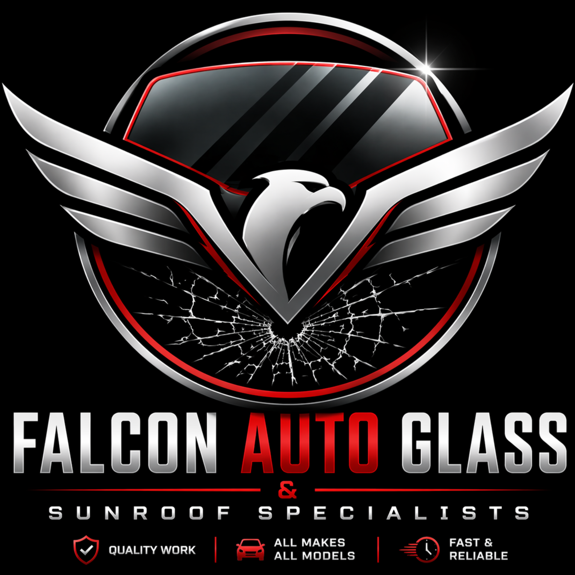 Falcon Auto Glass & Sunroof serving Houston Texas and surrounding areas.