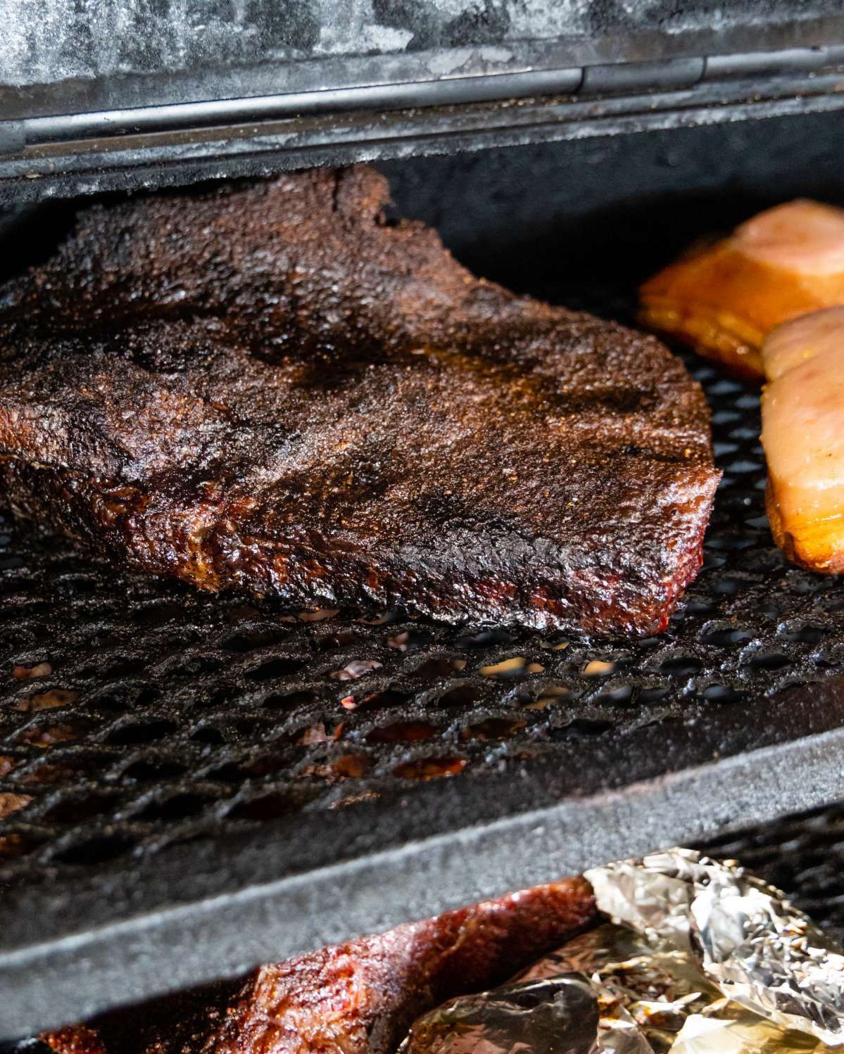 Meat Smoker to perfection, tender and coming off the bone