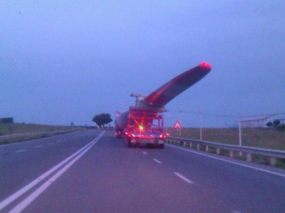 trasporto componente industriale