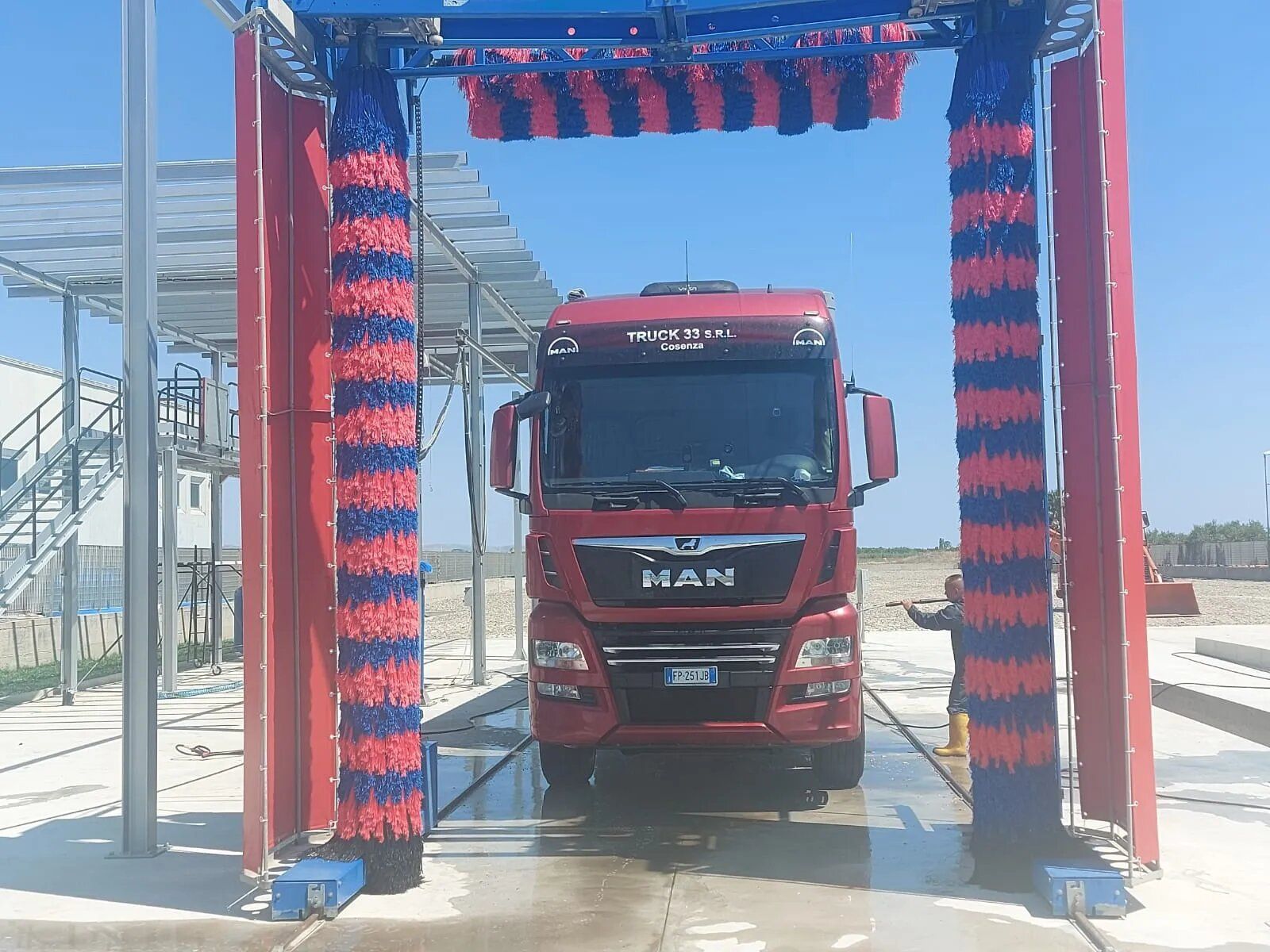 postazione per autolavaggio