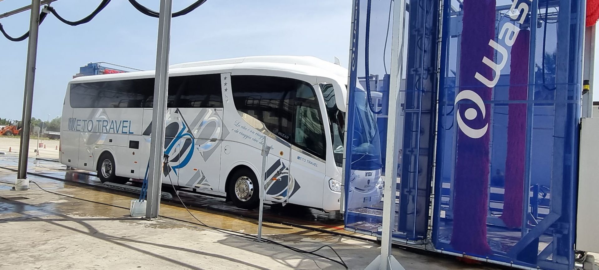 manutenzione di un'autocisterna